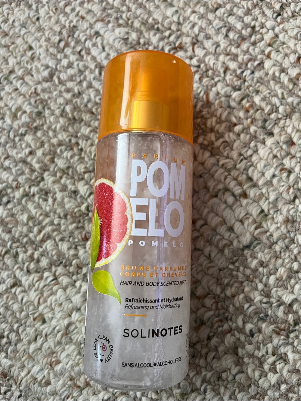 Solinotes Pomelo Hair & Body Mist